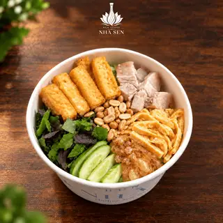 Hình ảnh Bún tương đầy đủ