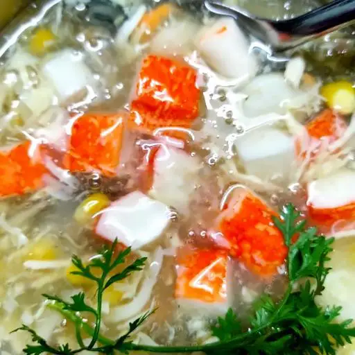 Hình ảnh Súp thanh cua
