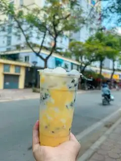 Hình ảnh sữa dừa đậu xanh