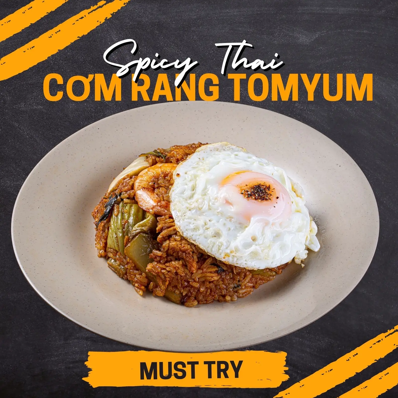 Cơm Rang Tomyum - TomYum Fried Rice ried Rice - 69.000 ₫ tại Mango Story Saigon - Món Thái - Đặng Văn Ngữ