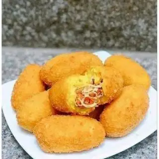 Hình ảnh xôi gà nấm chiên giòn (2 chiếc) 