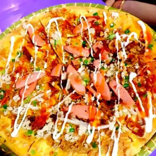 Bánh tráng nướng xúc xích - 30.000 ₫ tại Bánh Tráng Trộn & Nướng Dì Xuyên - Lê Văn Lương