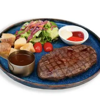 Steak bò Mỹ sốt BBQ - 200gram - 245.000 ₫ tại Steak Bin & Pizza 27 - Nguyễn Văn Trỗi