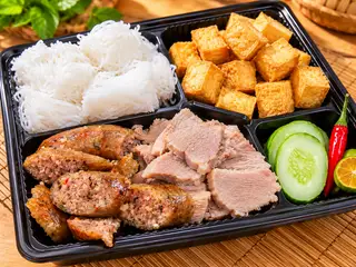 Hình ảnh Bún Đậu Dồi Thịt 
