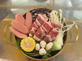 Hình ảnh Mỳ cay bò mỹ - nấu chín
