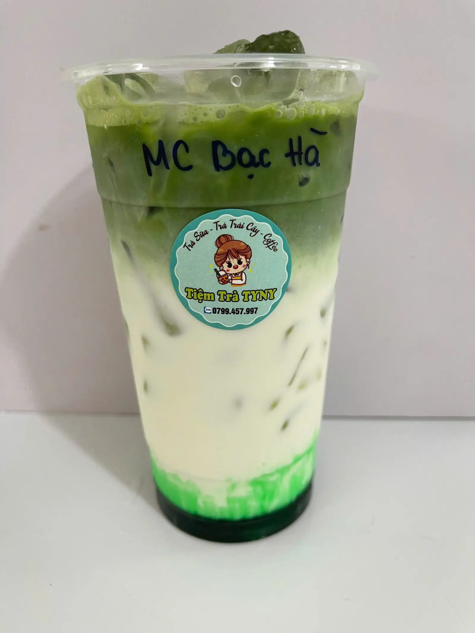 Matcha bạc hà - 38.000 ₫ tại Tiệm Trà Tyny - Matcha Latte - Dương Bá Trạc