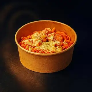Mì HQ chân gà rút xương sốt cay phô mai - 64.000 ₫ tại Quán Của Hy - Trà Sữa & Tokbokki - Sư Vạn Hạnh 