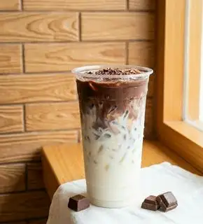 CACAO LATTE size L tặng Topping  - 39.600 ₫ tại Mầm Nhỏ - Cacao, Matcha & Cafe - Hương Lộ 2