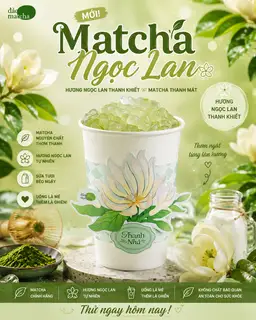 Hình ảnh Matcha ngọc lan