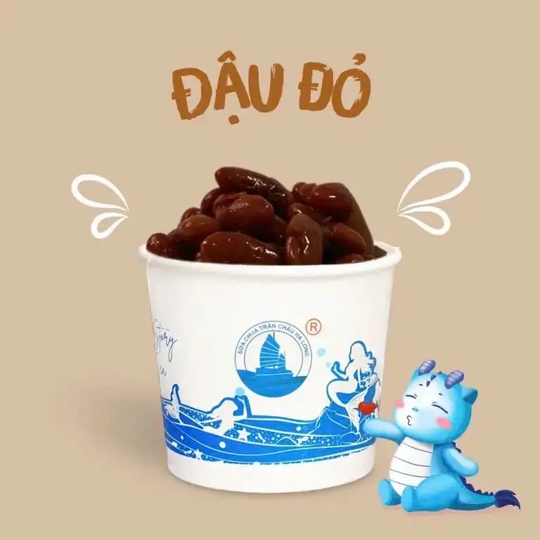 Đậu đỏ - 8.000 ₫ tại Sữa Chua Trân Châu Hạ Long - Phạm Văn Chí