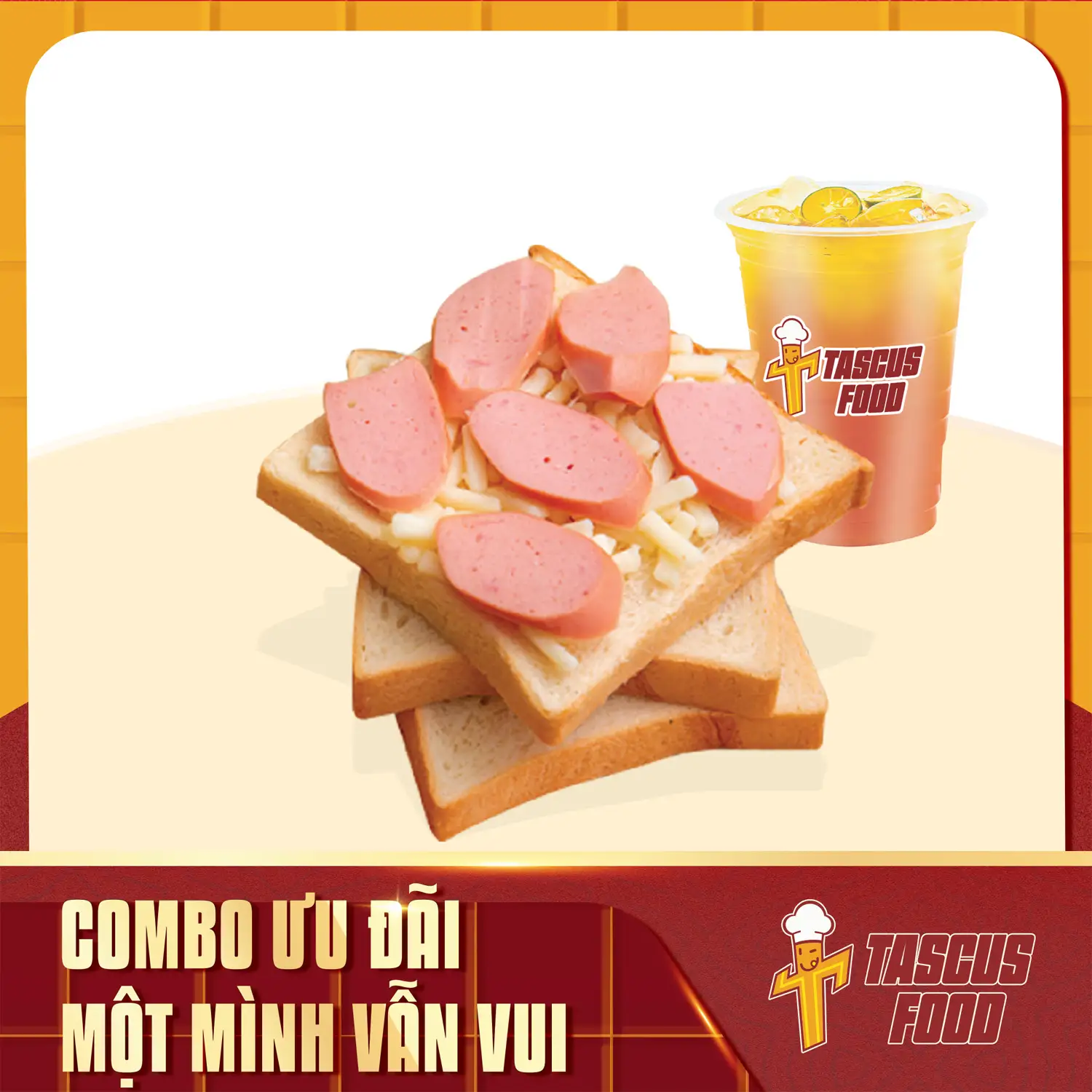 Hình ảnh Combo sandwich - đồ uống
