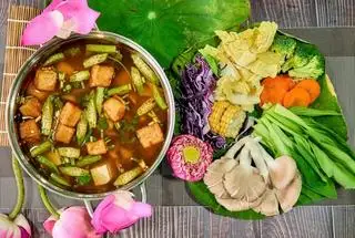 Lẩu Thái chay 4 người - Thai hot pot for 4 people - 349.000 ₫ tại Nhà Hàng Chay Xanh - Nguyễn Trọng Tuyển