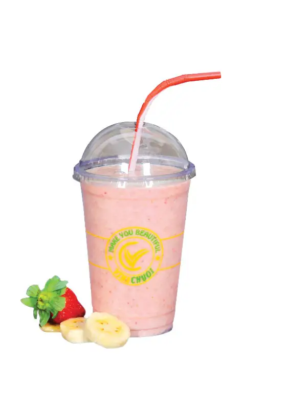 Sinh tố dâu - Ly 500ml - 31.000 ₫ tại Sinh Tố & Nước Ép 627 - Lê Văn Lương