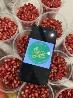 Hình ảnh nước ép mix lựu,dưa hấu