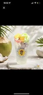 Hình ảnh Nước dừa full topping (500ml)