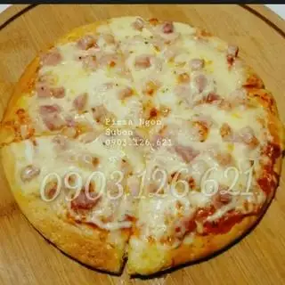 Hình ảnh Pizza thịt xông khói phô mai - 17cm