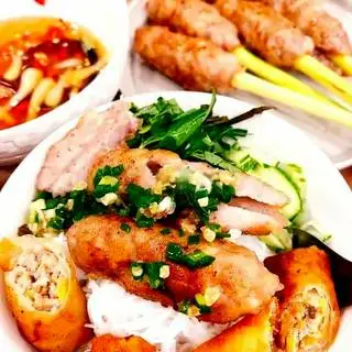 Bún Chả Giò - Nem Nướng - 48.000 ₫ tại Cobe - Bún Thịt Nướng - Lê Văn Sỹ