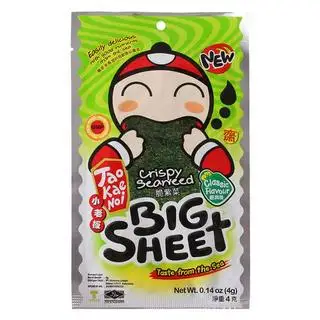 Hình ảnh Rong Biển TKN BIG SHEET Vị Truyền Thống 3,2g