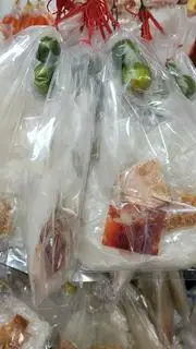 Hình ảnh Bánh tráng dẻo sa tế siêu cay