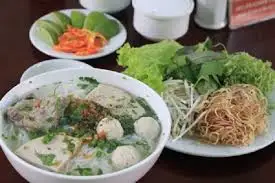 Hình ảnh Bún mọc , chả, xương,giò