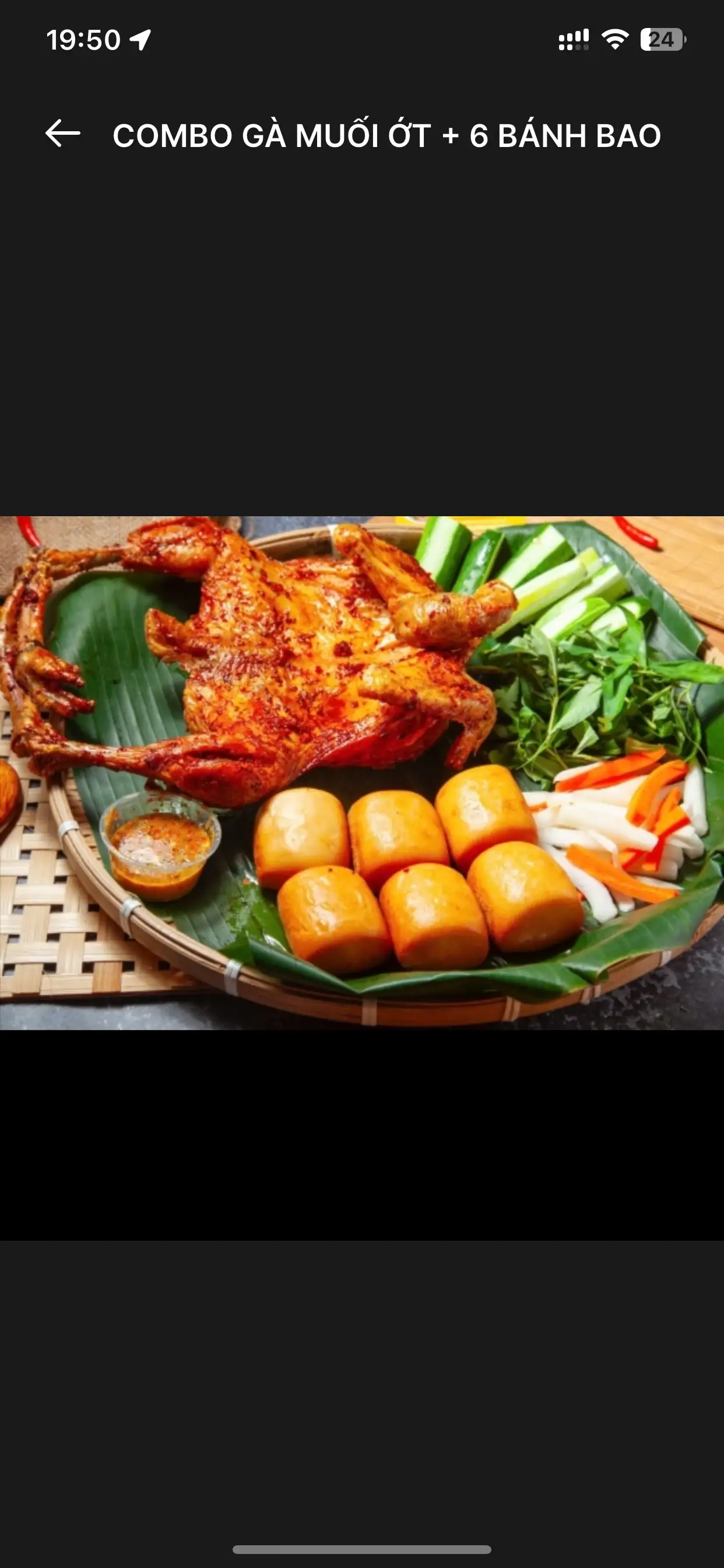 Combo gà muối ớt - 6 bánh bao( TẶNG 1 CHAI COCA 390ml) - 259.000 ₫ tại Gà Lửa - Gà, Sườn Nướng Mắm Nhĩ Muối Ớt & Gà Ủ Muối - Tôn Thất Thuyết