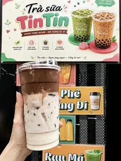 Hình ảnh Sữa tươi sốt cacao 