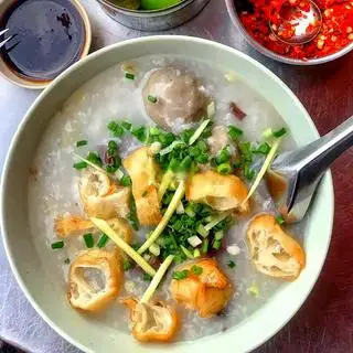 Cháo bò viên - 42.000 ₫ tại Cháo Lòng Tân Hiệp - Mạc Thiên Tích