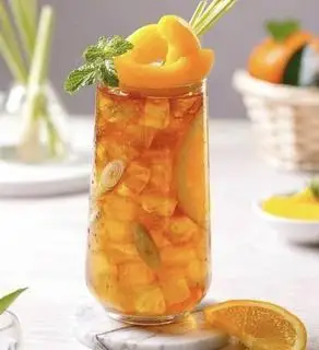 Hình ảnh Trà đào cam sả