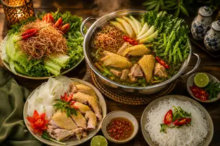 Lẩu Gà Thả Vườn Vị Thái - 229.000 ₫ tại Lẩu Thái Hải Sản, Cá & Gà - Đệ Nhất - Phan Văn Trị