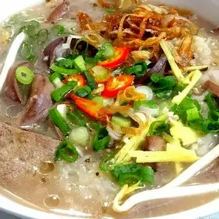 Cháo tim - cuống họng - chẳng dừng - 42.000 ₫ tại Cháo Lòng Tân Hiệp - Mạc Thiên Tích
