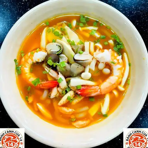 Bánh canh nấm hải sản - 74.000 ₫ tại Bánh Canh Cua 14 - Trần Bình Trọng