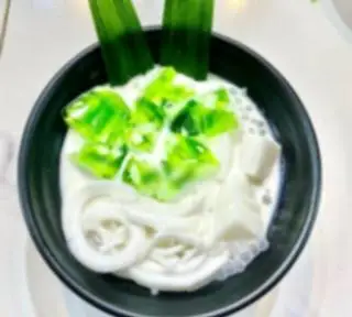 Hình ảnh Chè dừa non lá nếp