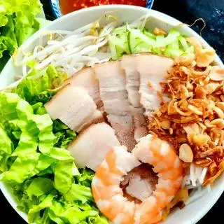 Bún Mắm Nêm Tôm + Thịt Ba Chỉ - 50.000 ₫ tại Bún Mắm Lẩu Mắm Cô Tím - Thống Nhất
