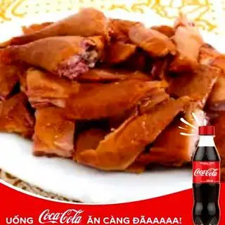 Hình ảnh Gà hun khói 1/2 con nóng - Coca