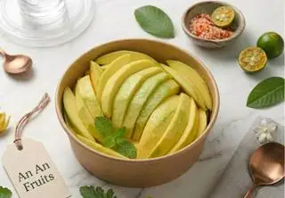 Xoài Keo Tứ Quý thơm giòn - 64.000 ₫ tại Trái Cây Cắt Sẵn An An Fruits - Nguyễn Văn Lượng
