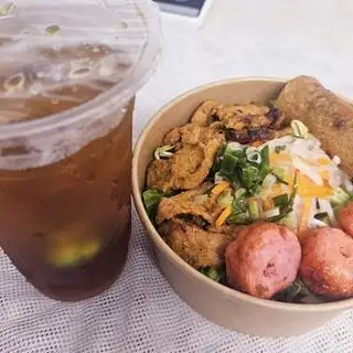 Combo1: bún thịt nướng (đặc biệt )+ trà tắc - 75.000 ₫ tại Bún Thịt Nướng LêLê - Cơm Tấm - Huỳnh Tấn Phát