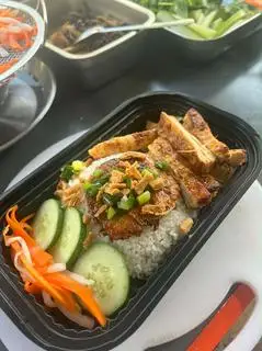 Cơm tấm chay sườn bì - 45.000 ₫ tại Chay Tâm An - Cơm Tấm Chay - Tân Hòa Đông