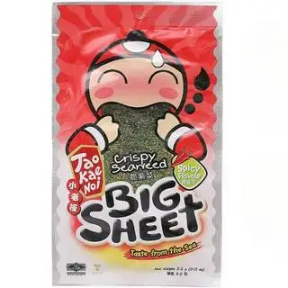 Hình ảnh Rong Biển TKN BIG SHEET Vị Cay 3,2g