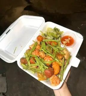 Hình ảnh Cá viên chiên combo lớn