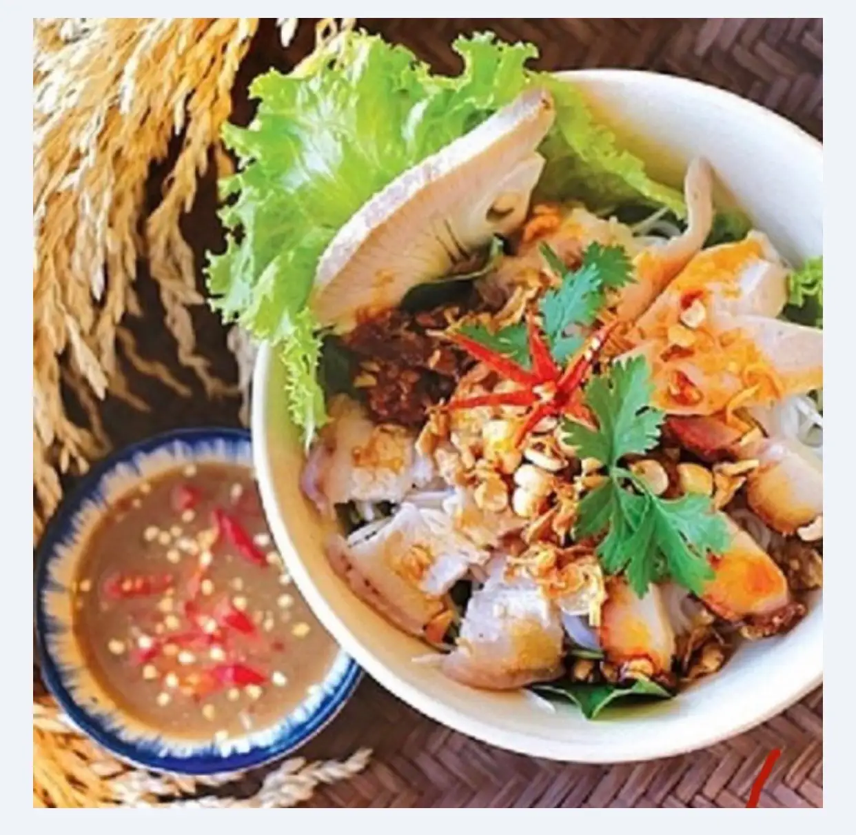 Bún Mắm Nêm - 55.000 ₫ tại Tiệm Bánh Xèo Quảng Ngãi - Ngô Tất Tố