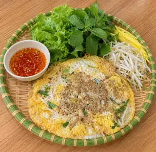 Hình ảnh Bánh xèo trứng thịt