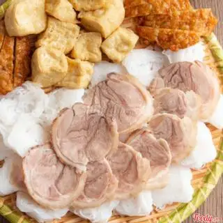 Hình ảnh Bún đậu + x2Chả cốm + x2Chân giò bắp