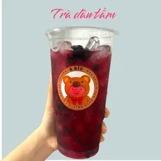 Trà dâu tằm A Bíu - 35.000 ₫ tại A Bíu - Milo Dầm, Trà Trái Cây & Cá Viên Chiên - Hương Lộ 3
