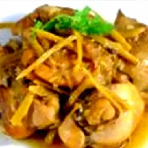 Cơm gà kho gừng - 38.000 ₫ tại Thu - Cơm Tấm Bình Dân - Đường Số 48