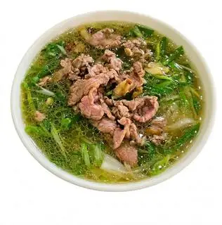 Hình ảnh Phở tái lăn