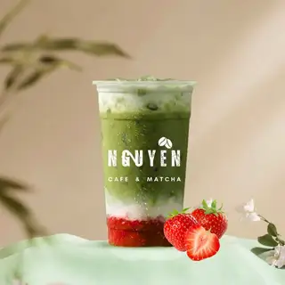Hình ảnh Matcha Latte Dâu