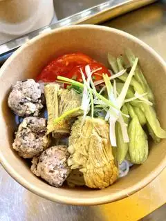 Bún mọc - sườn - 75.000 ₫ tại Dọc Mùng Quán - Bún Bung Hà Nội - Pasteur