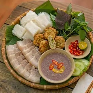 Hình ảnh Bún thịt chả cốm