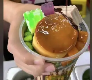 TRÀ SỮA THẬP CẨM BÁNH FLAN - 40.000 ₫ tại Trà Sữa - Ăn Vặt Anh Thư - Lê Văn Lương
