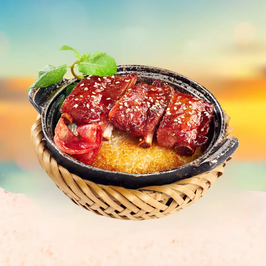 Hình ảnh Cơm Niêu Sườn Nướng